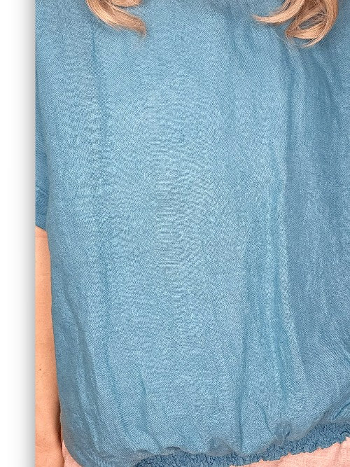 Helga May | River Tee - Teal