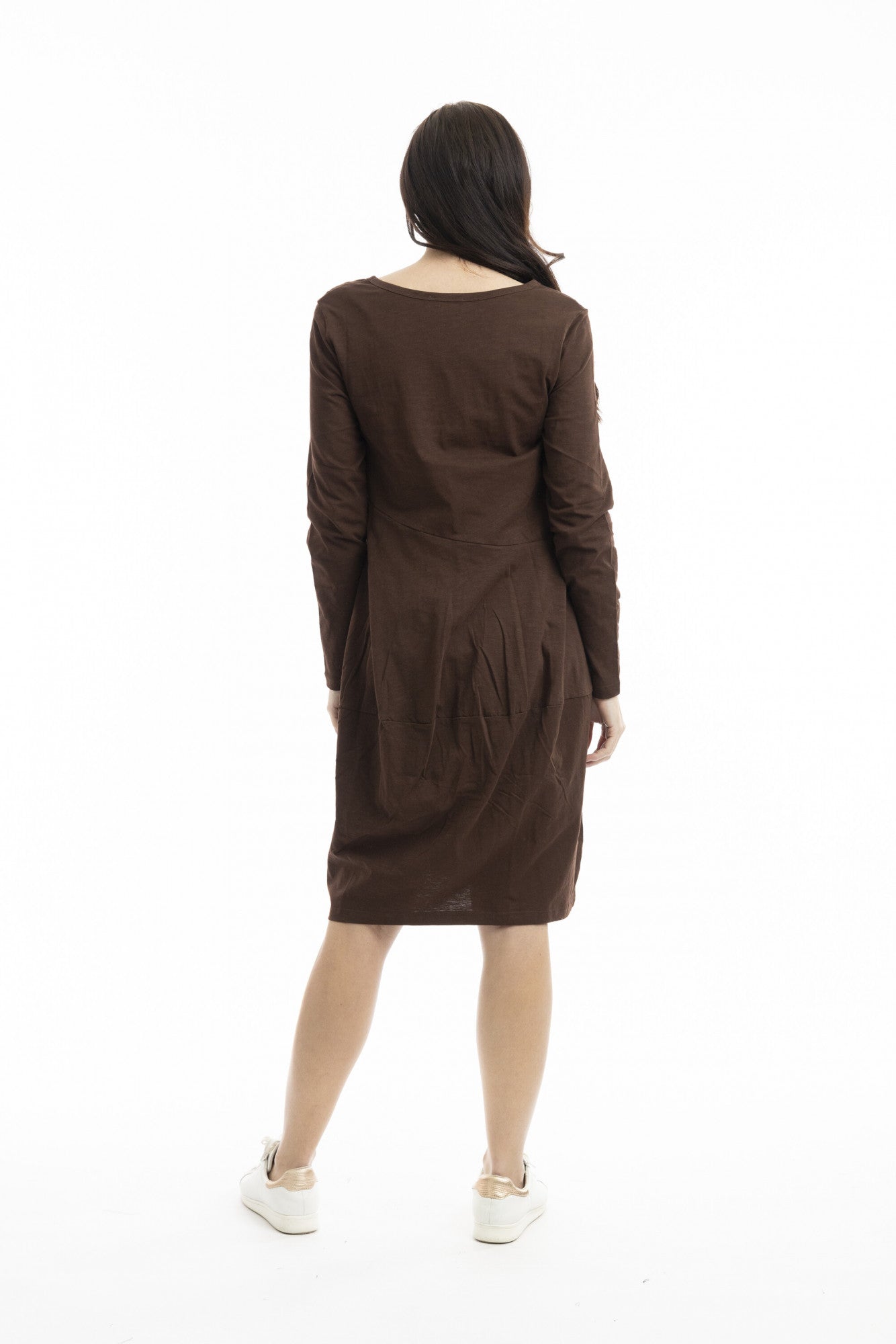 Orientique | Essential Knit Dress - Chocolate