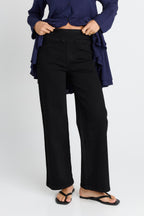 Betty Basics | Straight Stretch Jean - Black