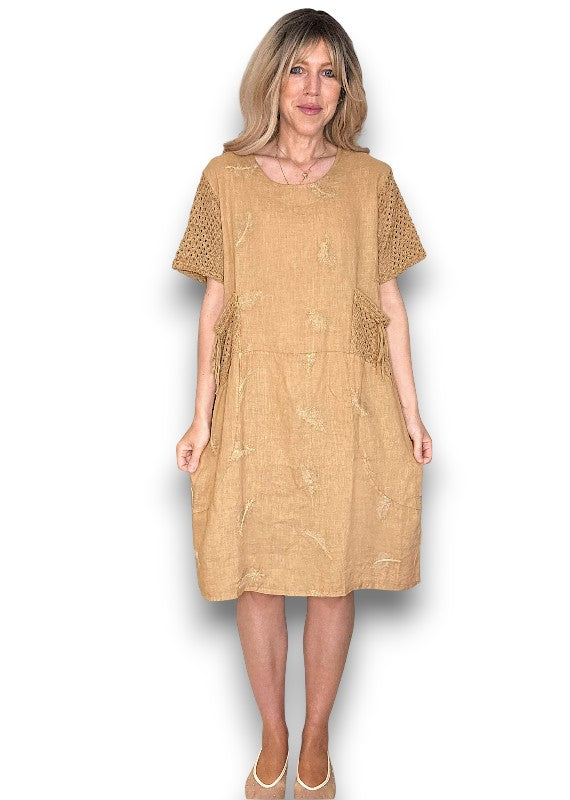 Helga May | Caramel C’est La Vie Easy Dress