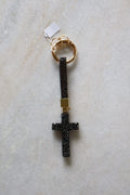 The Cottage Collection | Bling Keyring - Cross