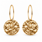 The Cottage Collection - Double Happy Earrings - Gold