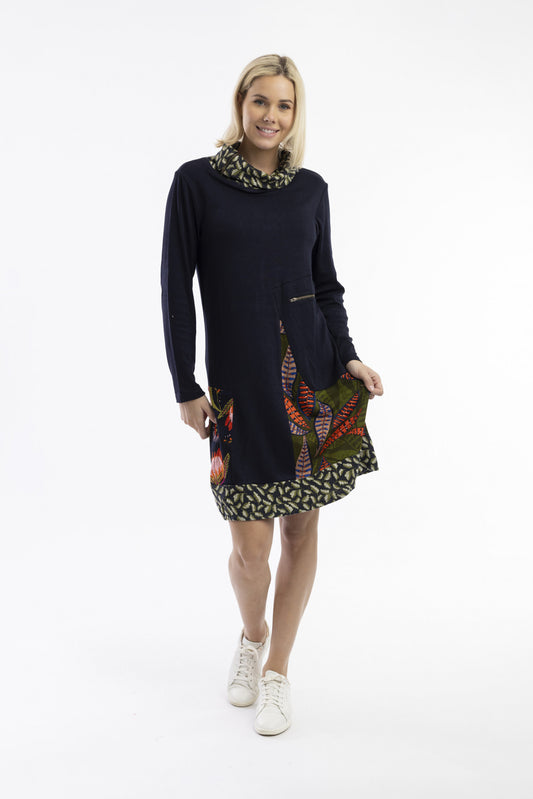 Orientique | Reckless Patch Dress