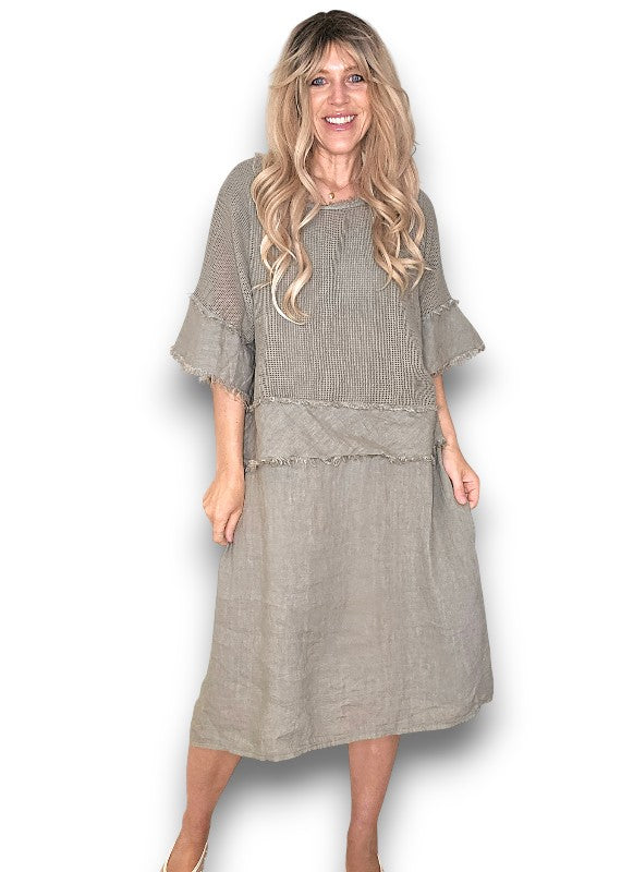 Helga May | Mocha Amalfi 2pc Dress