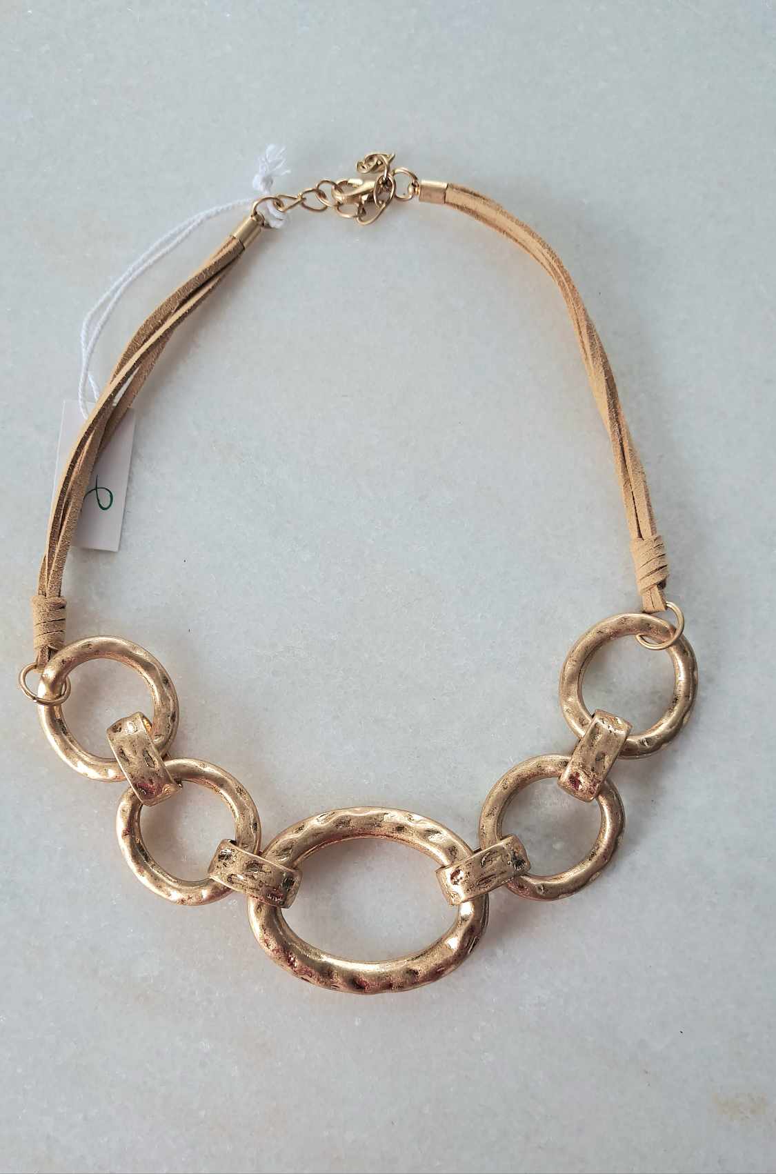 The Cottage Collection | Lana - Gold Chunky Circle Necklace