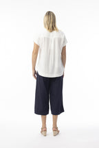Orientique | Linen Essential Pant - Navy