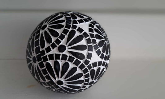 The Cottage Collection | Flower Mosaic Ball