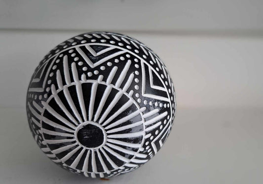 The Cottage Collection | Black Aztec Ball