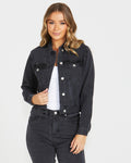Sass | Darcy Denim Jacket - 82 Washed Black