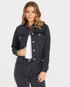 Sass | Darcy Denim Jacket - 82 Washed Black