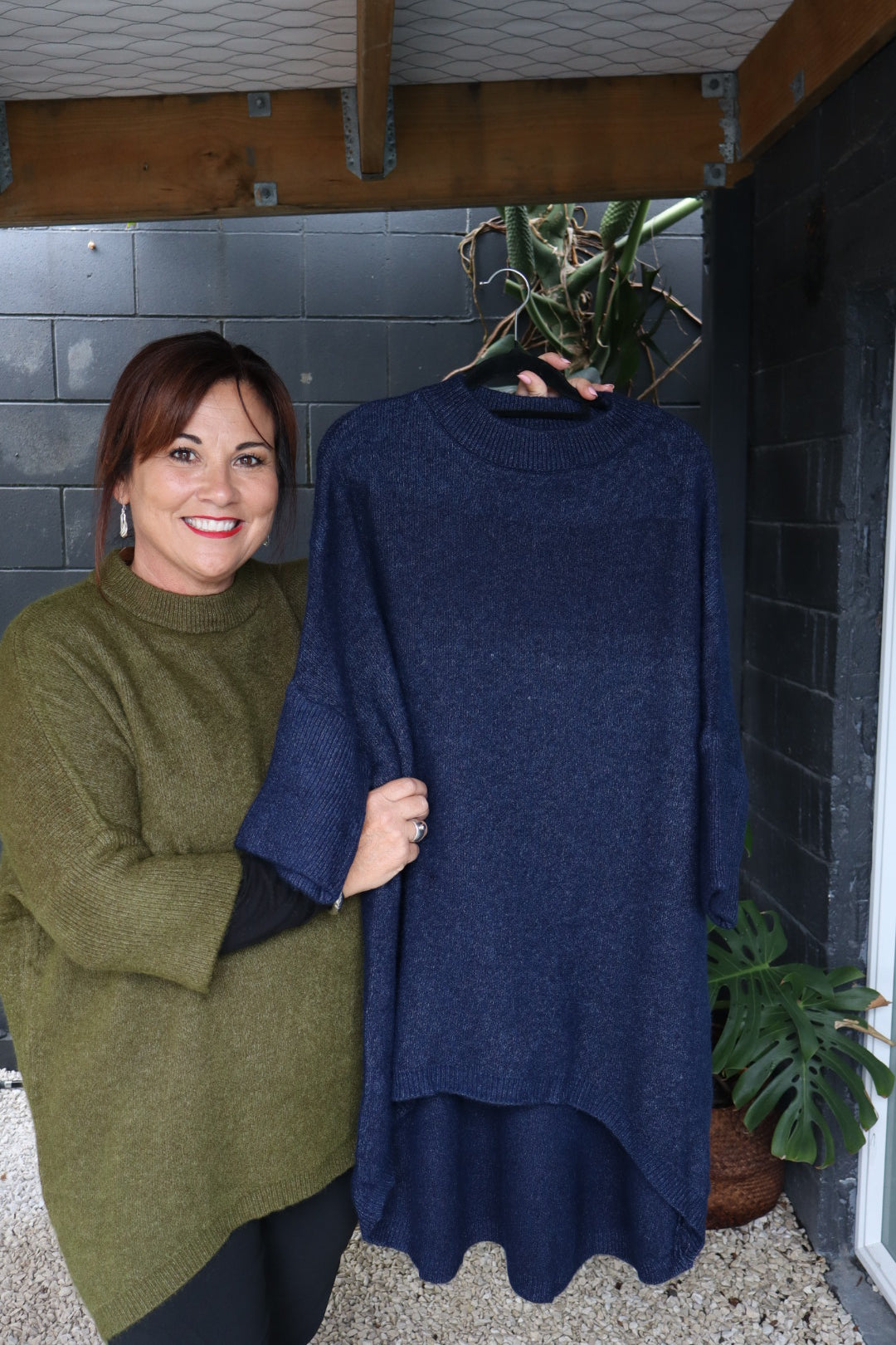 The Cottage Collection | Snuggly Tunic - navy