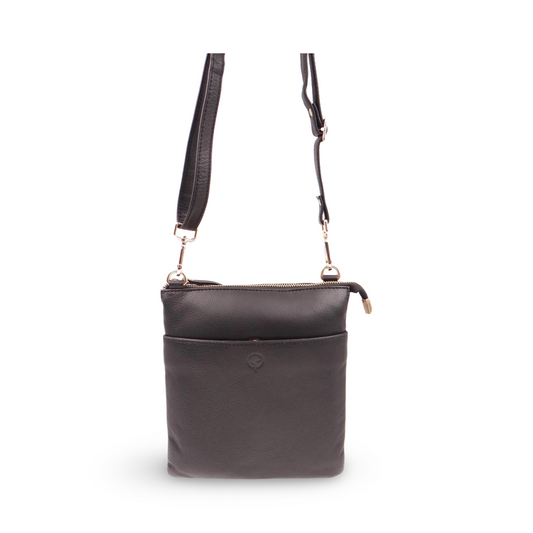 Second Nature | Black/Gold Miss Popular Bag