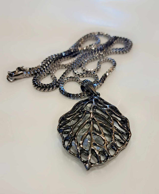 The Cottage Collection | Luca Necklace - Gunmetal