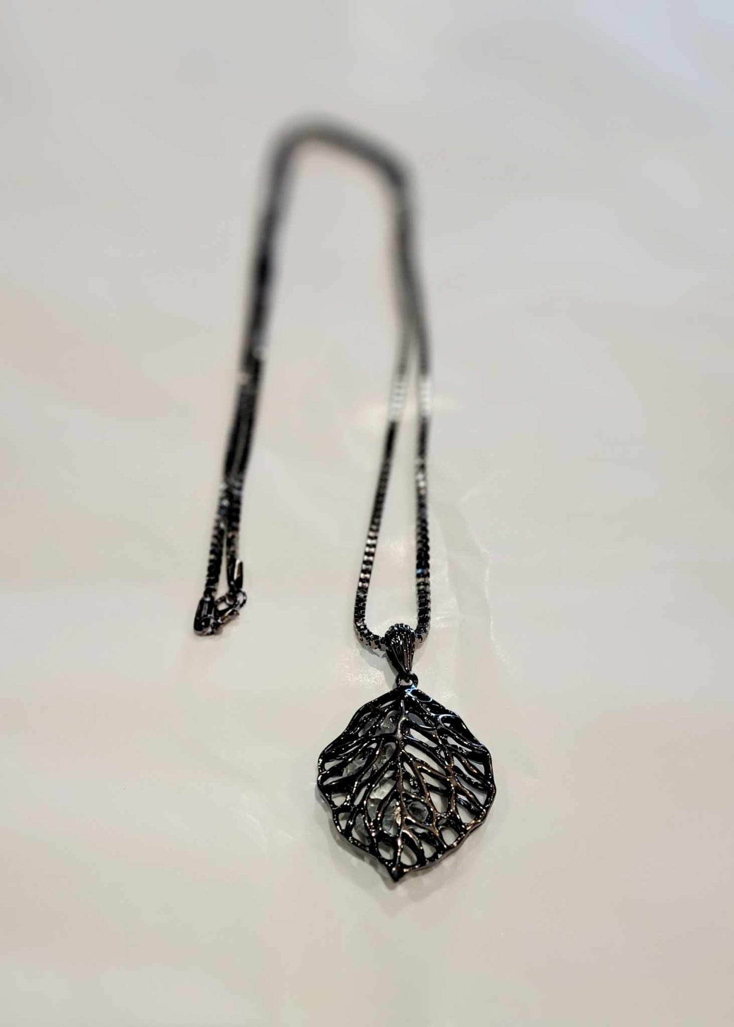 The Cottage Collection | Luca Necklace - Gunmetal
