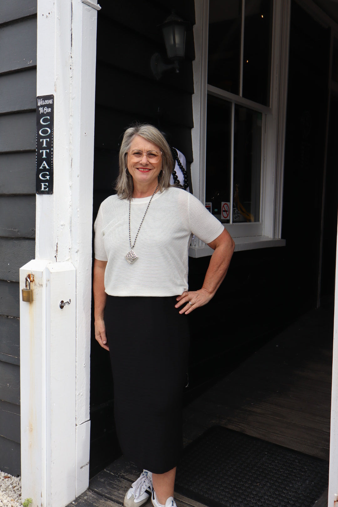 The Cottage Collection | Lexi Top - Vanilla