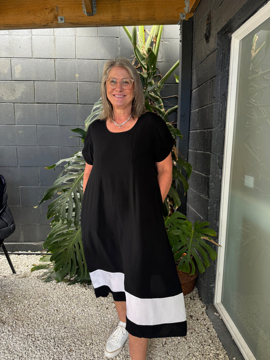 The Cottage Collection | Cottage Dress - Black