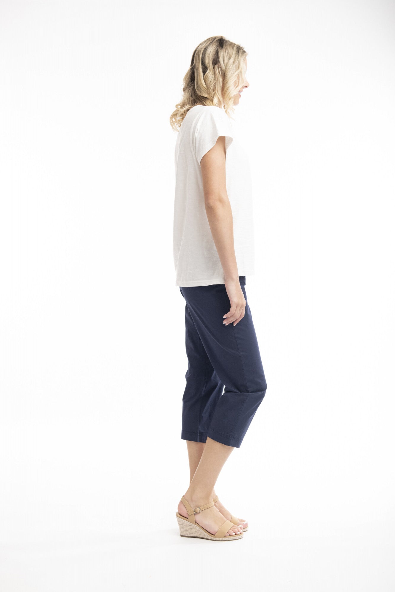 Orientique | Navy - Banga Pants