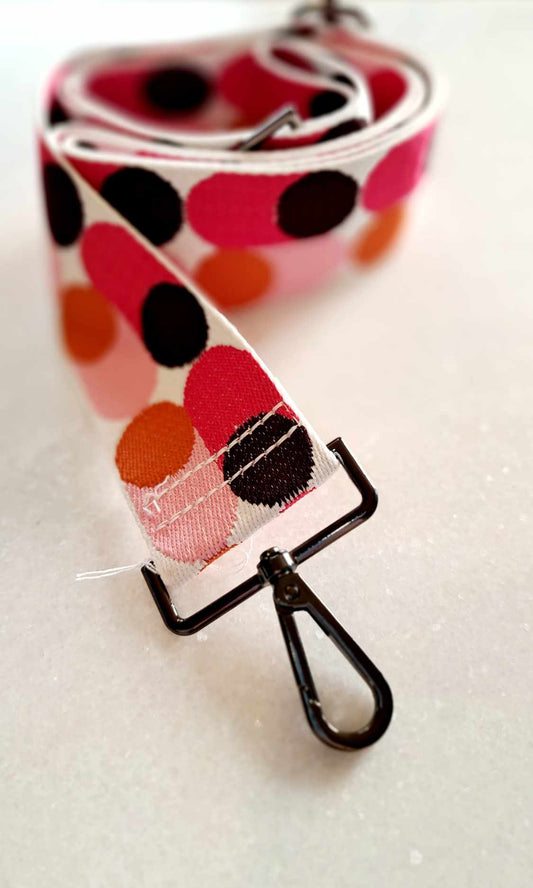 The Cottage Collection - Bag Strap - Pippy Pop of Dots