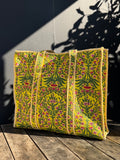 The Cottage Collection | Golden Fleur Tote Bag