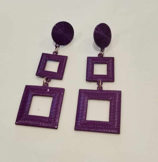 The Cottage Collection | Purple - Pixie Earrings