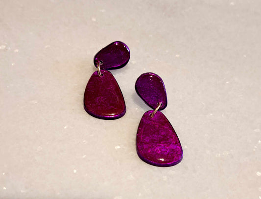 The Cottage Collection | Purple - Isla Earrings