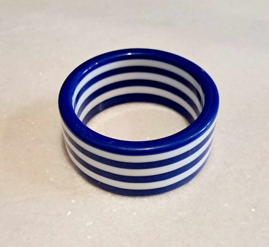 The Cottage Collection | Blue - Candy Stripe Bangle