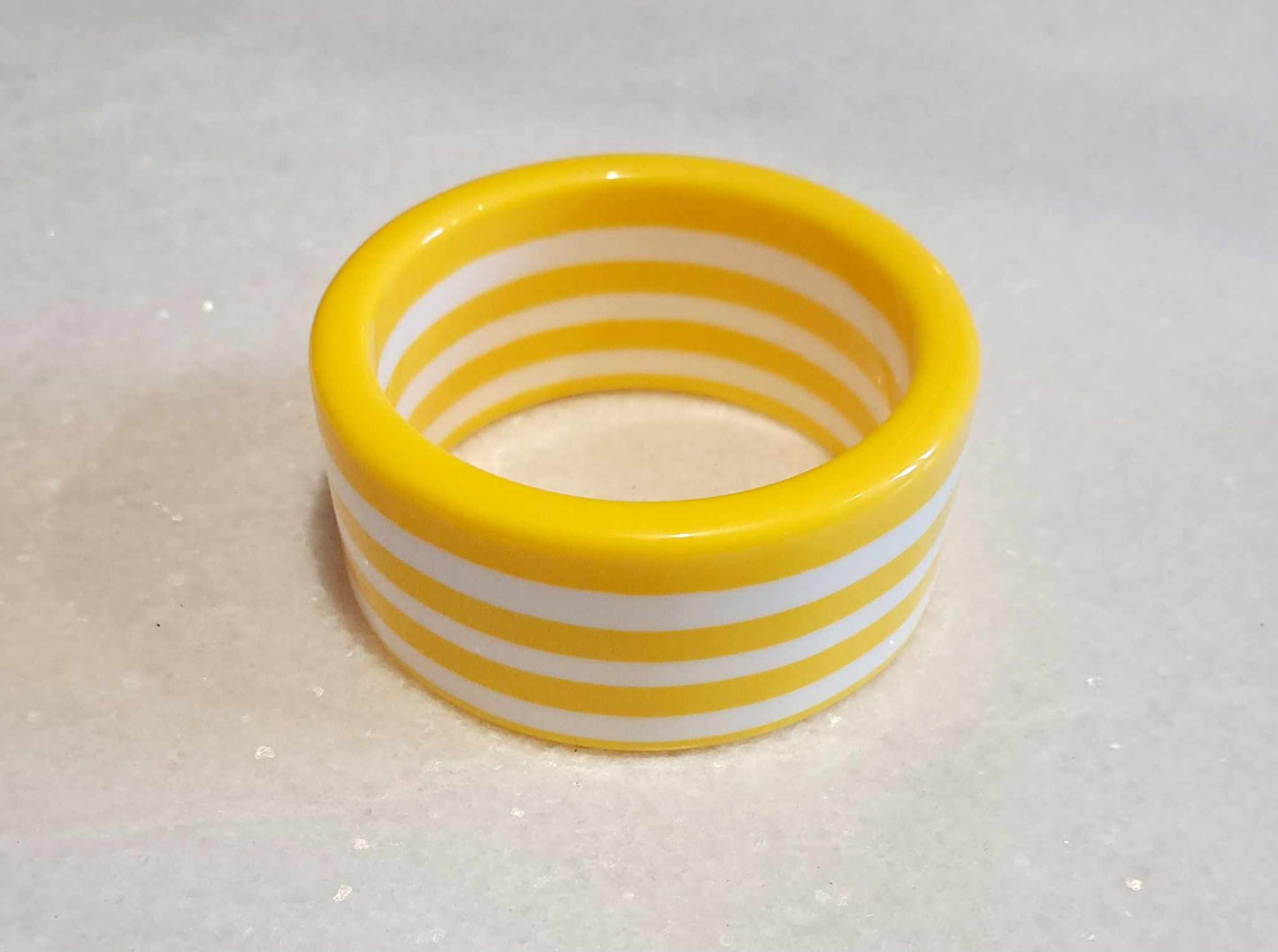 The Cottage Collection | Yellow - Candy Stripe Bangle