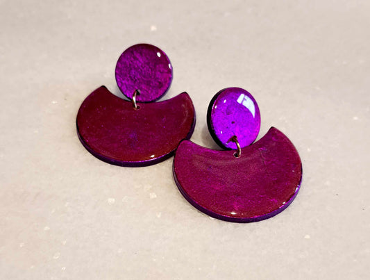 The Cottage Collection | Purple - Indi Earrings