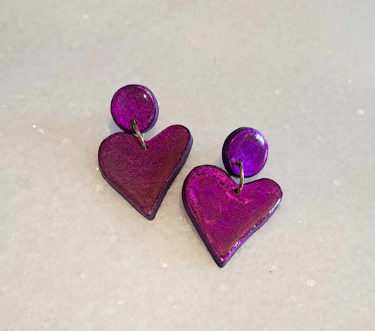 The Cottage Collection | Purple - Harper Earrings