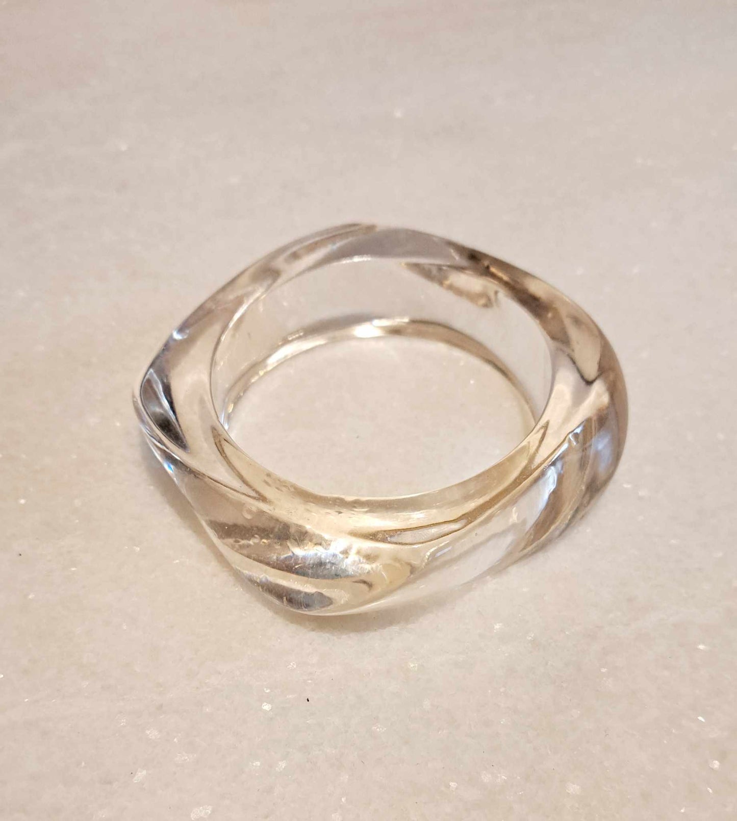 The Cottage Collection | Clear - Ariana Bangle