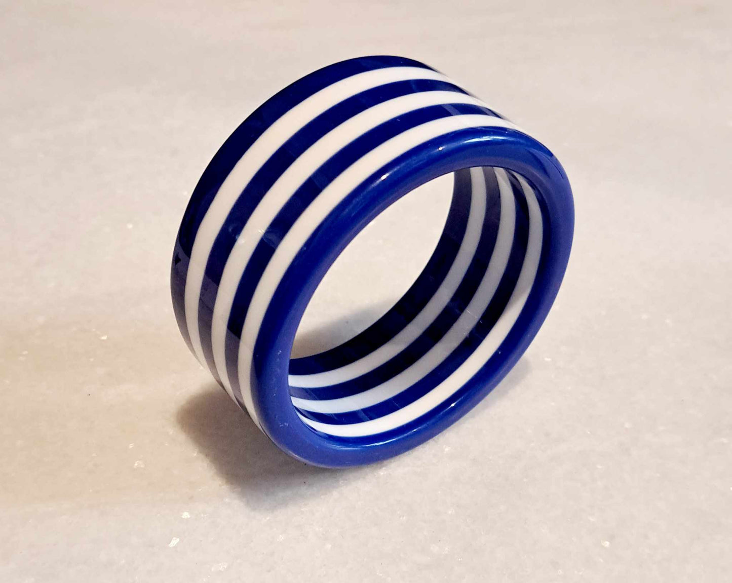 The Cottage Collection | Blue - Candy Stripe Bangle