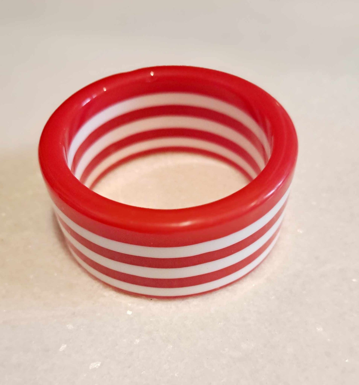 The Cottage Collection | Red - Candy Stripe Bangle