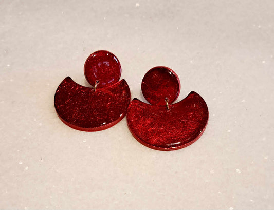 The Cottage Collection | Red - Indi Earrings