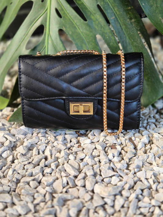 The Cottage Collection | Black - Stassi Handbag