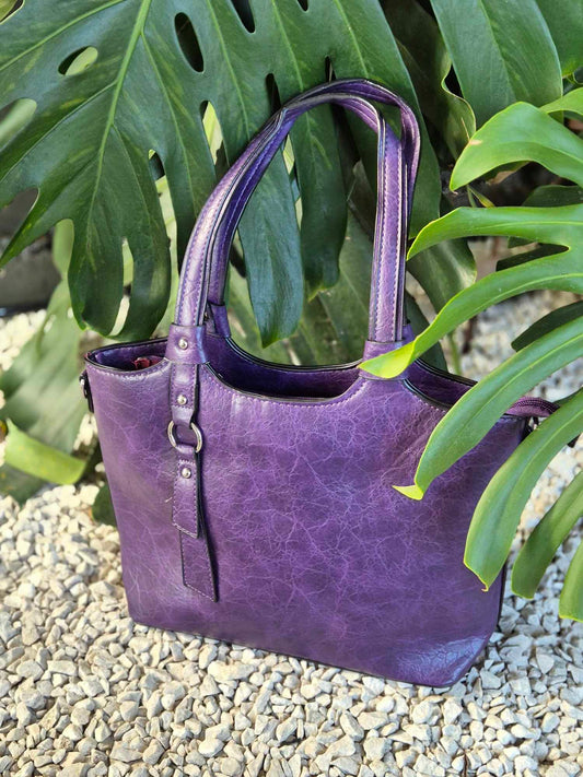 The Cottage Collection | Purple - Dorinda Handbag