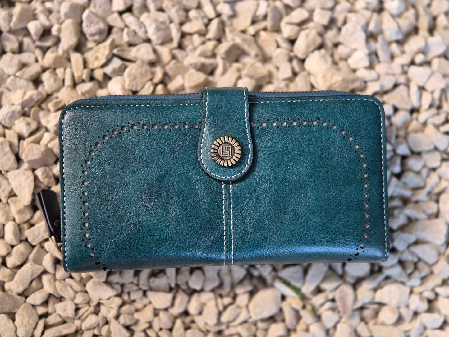 The Cottage Collection | Teal - Willow Wallet