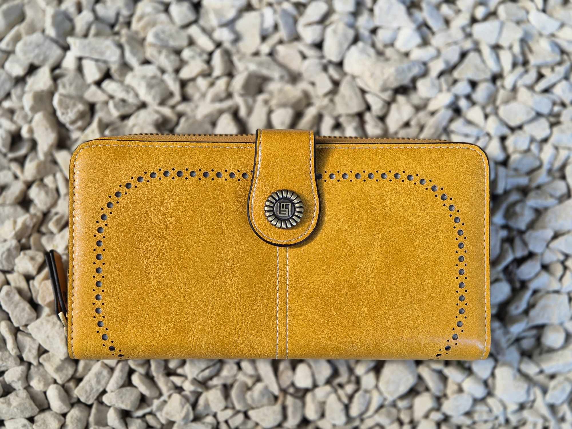 The Cottage Collection | Mustard - Willow Wallet