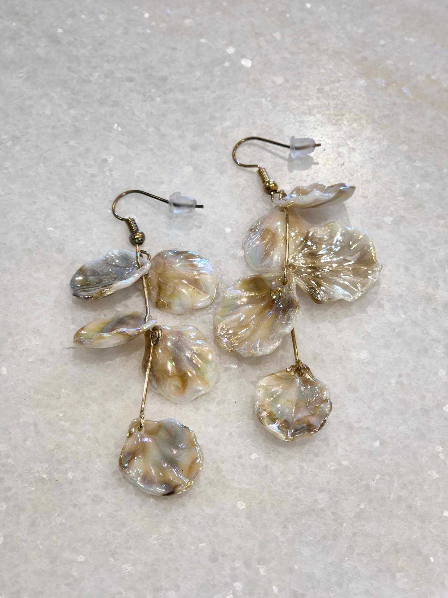 The Cottage Collection |  Gold Shell - Char Earrings