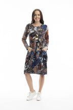 Orientique | Bubble Dress - Abstract Floral