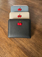 The Cottage Collection | Cherry Purse - Black