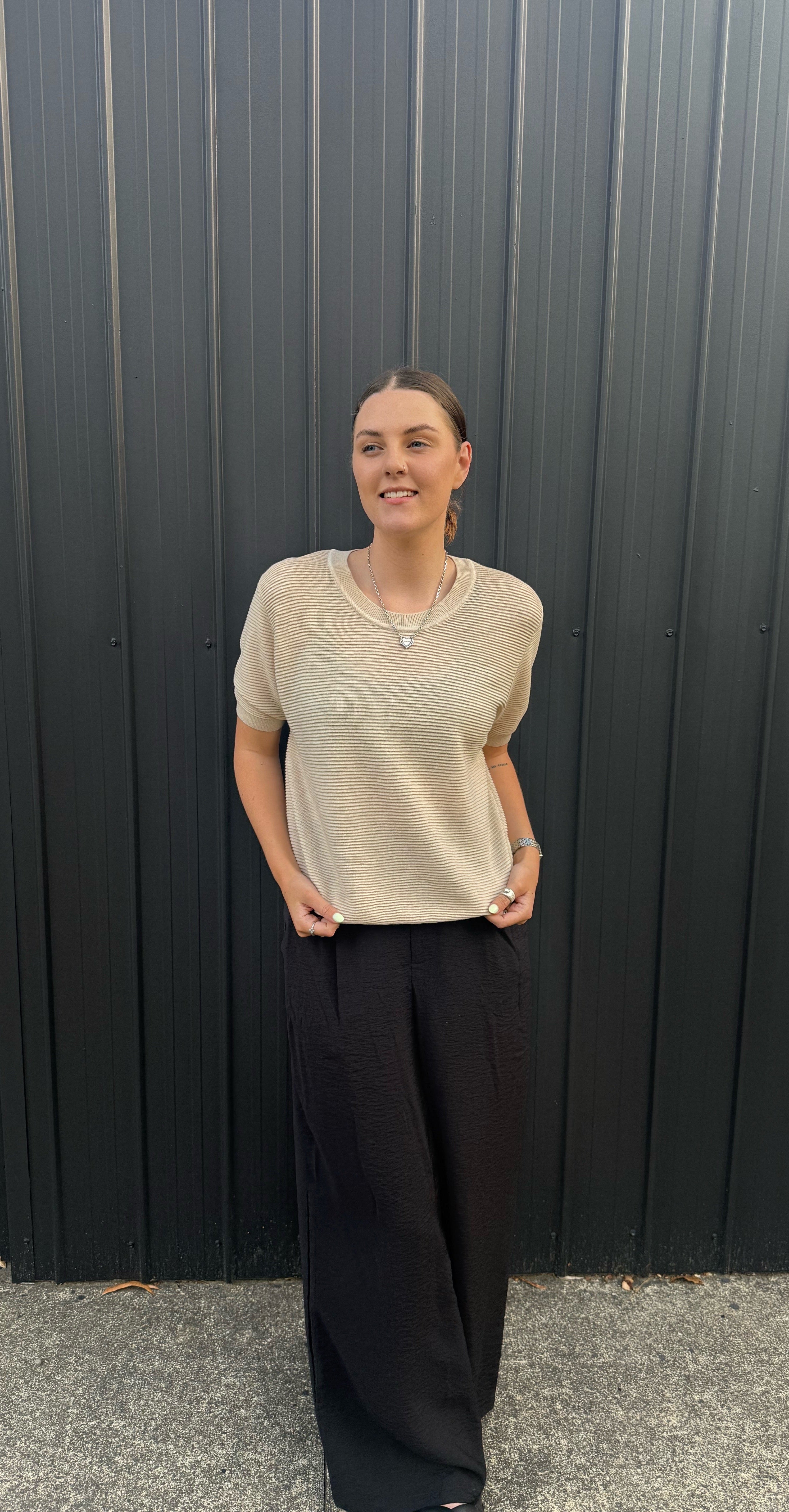 The Cottage Collection | Lexi Top - Sand