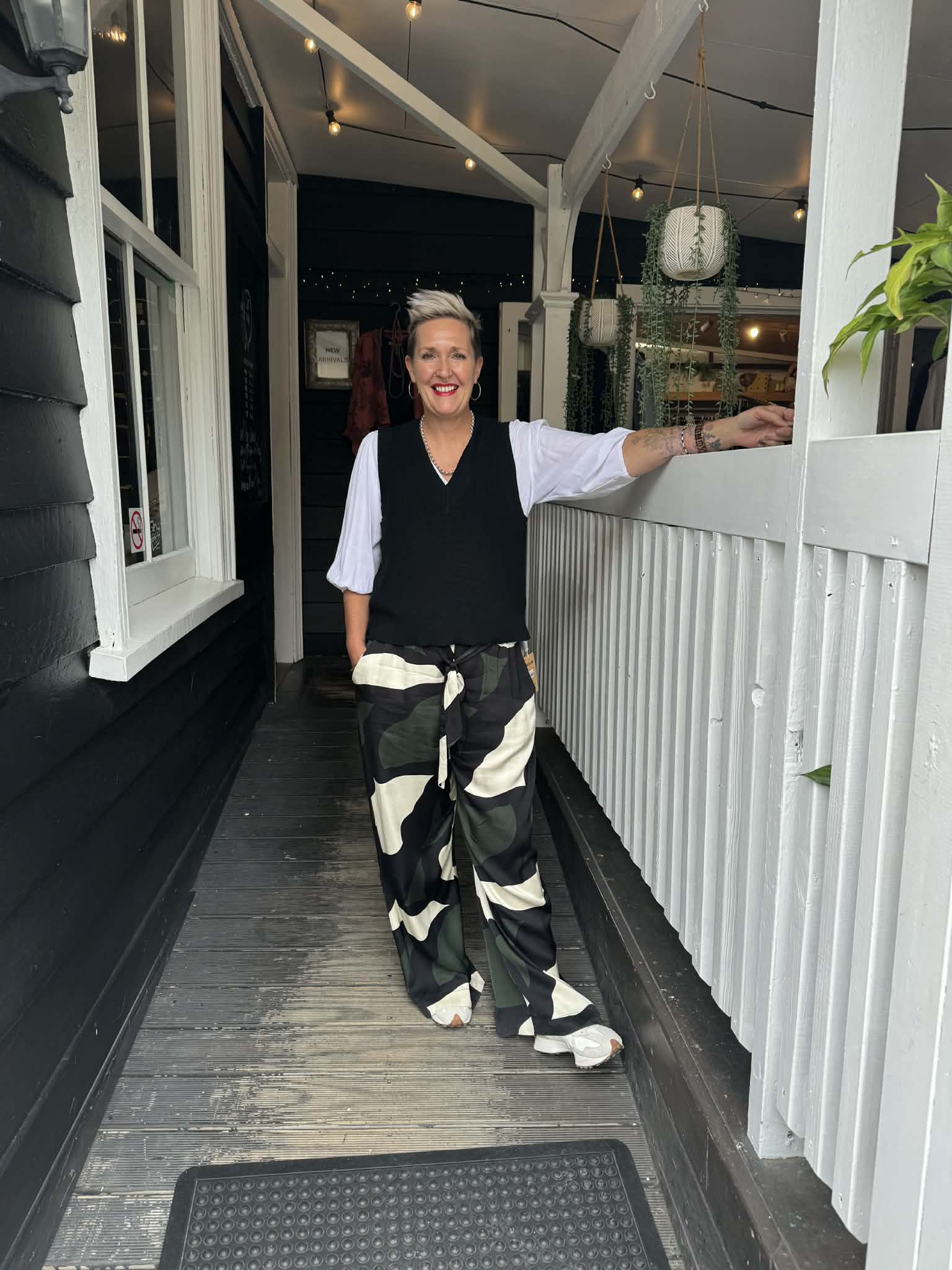 The Cottage Collection | Verity Vest - Black