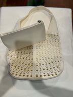 The Cottage Collection | Pippa Handbag - White