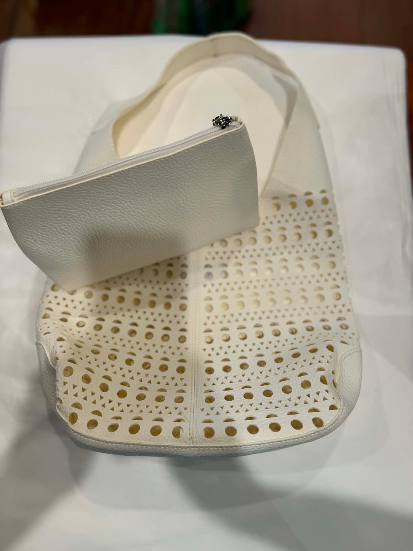 The Cottage Collection | Pippa Handbag - White