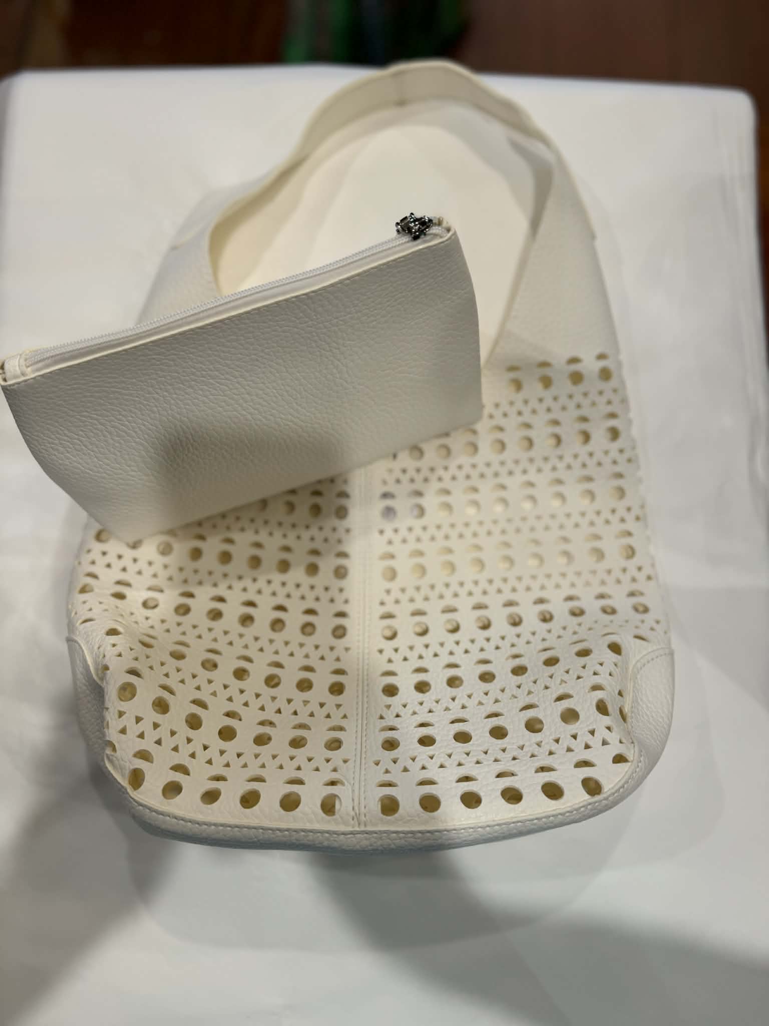 The Cottage Collection | Pippa Handbag - White