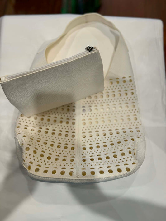 The Cottage Collection | Pippa Handbag - White