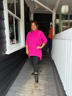 The Cottage Collection | Snuggly Tunic - Hot Pink