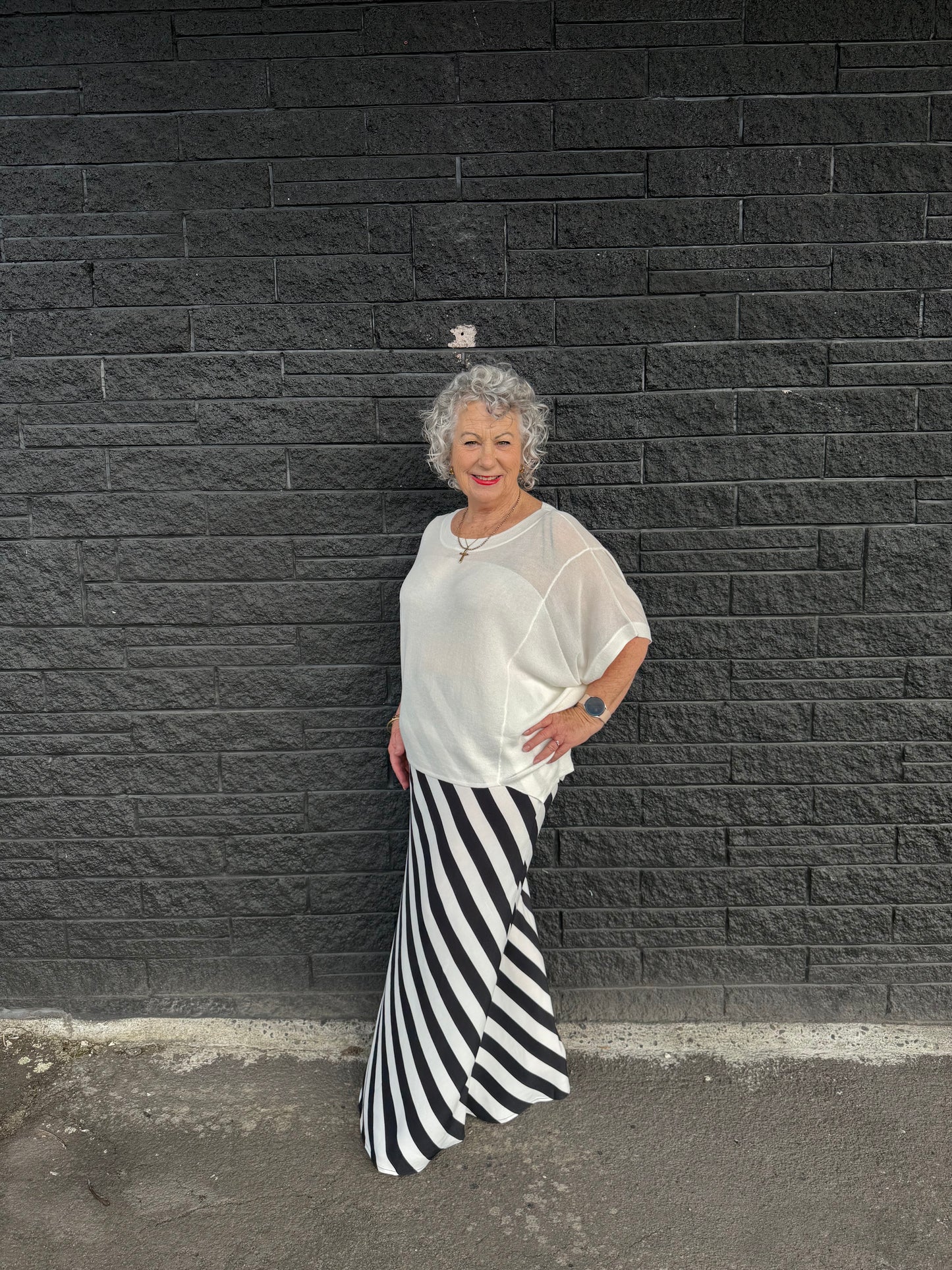 Fate & Becker | Corsica Knit Top - White