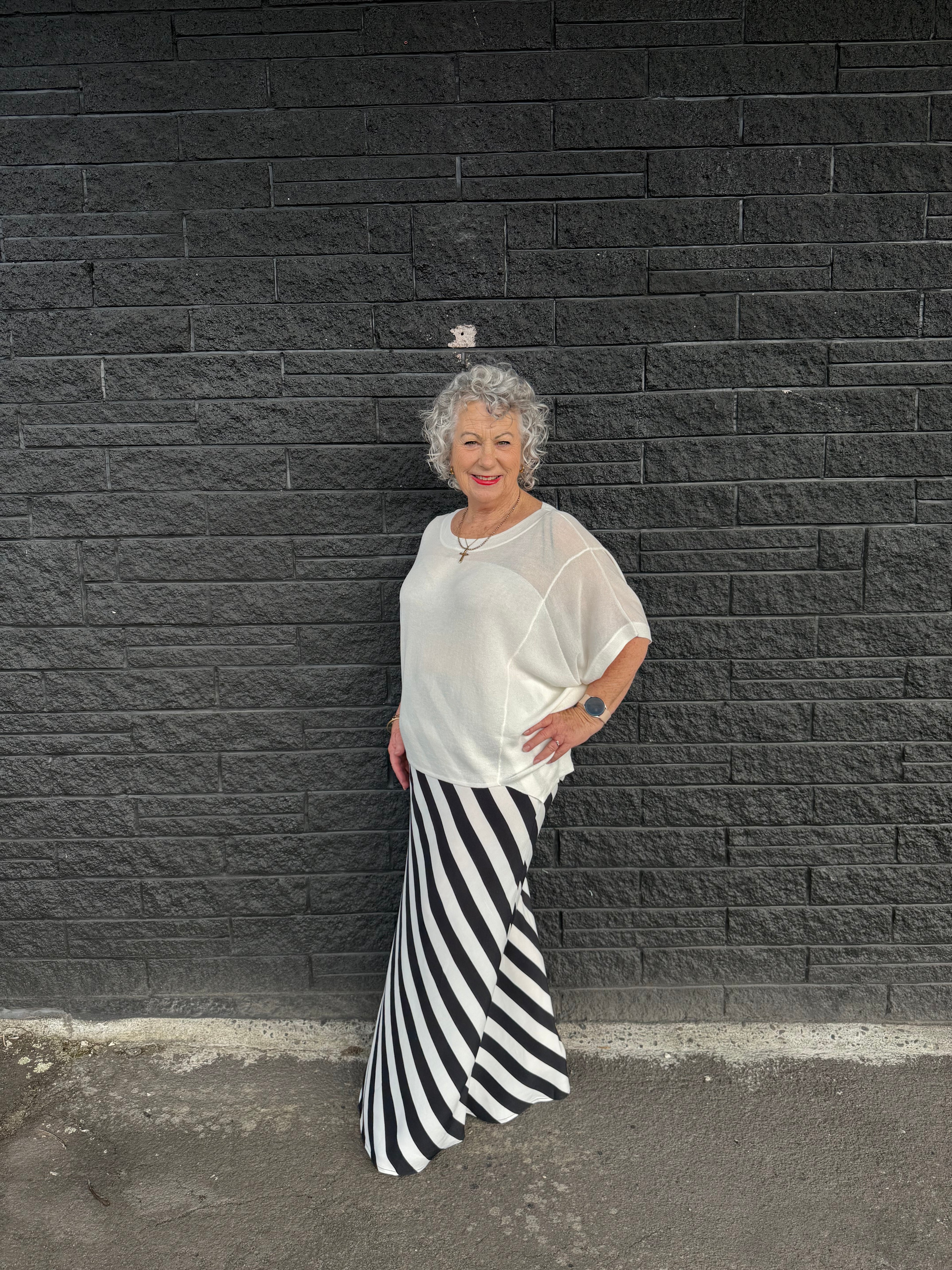 Fate & Becker | Corsica Knit Top - White