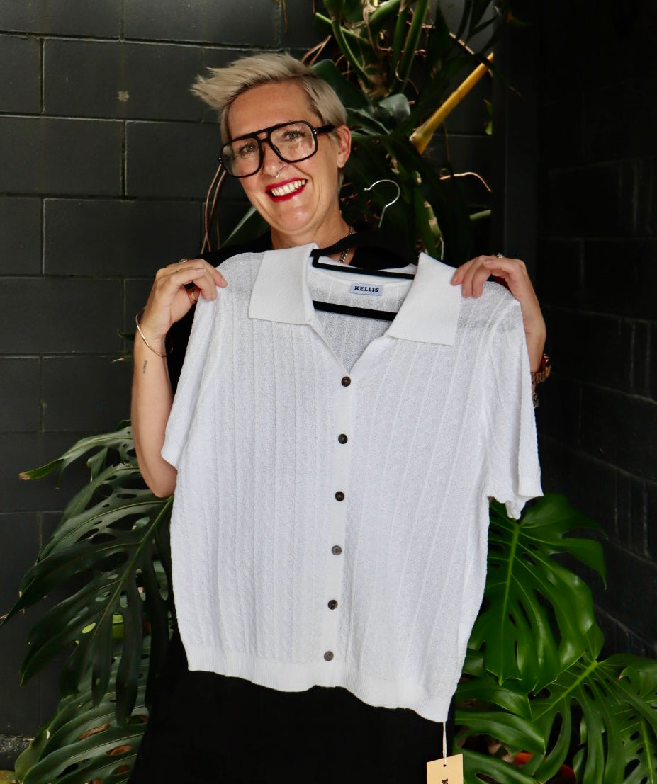 The Cottage Collection | Donna Top - White